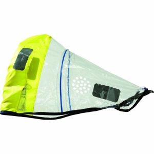 Sprayhood voor automatisch reddingsvest opblaasbaar